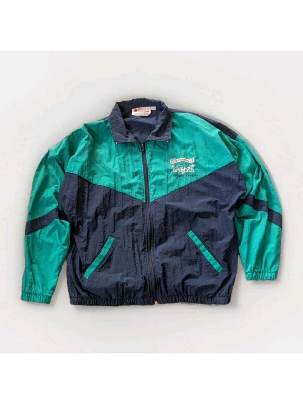 Vintage Levi Strauss & Co 1994 Safety Award Windbreaker – Winner Made XL Jacket